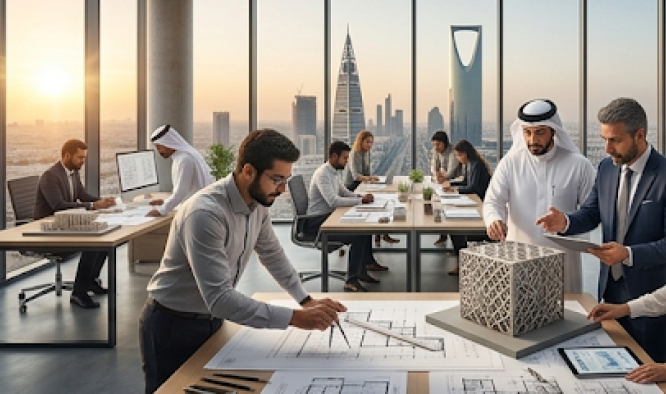 مكتب تصميم معماري في الرياض